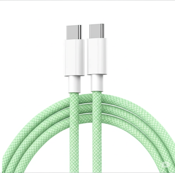 60W USB-C Braided Charging Cable (2M) - Image 5