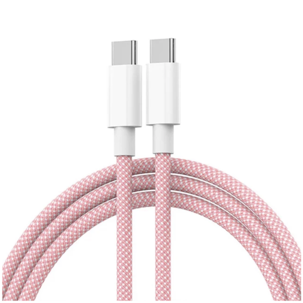 60W USB-C Braided Charging Cable (2M) - Image 4