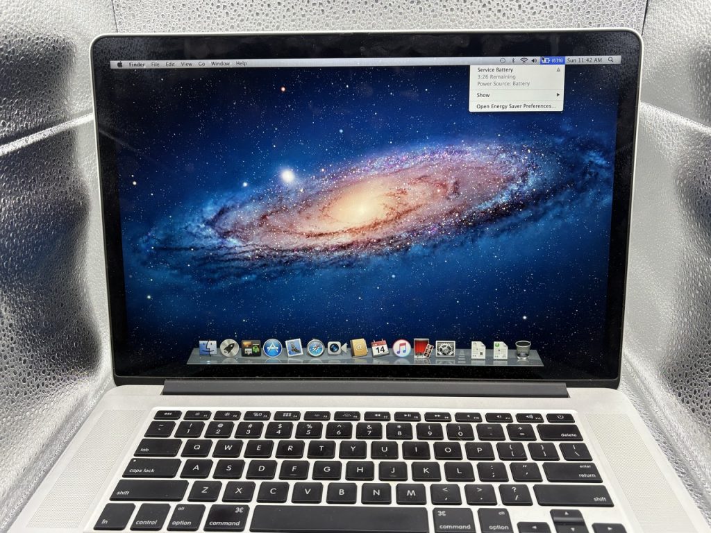 Macbook Pro 15.4" Retina 2012